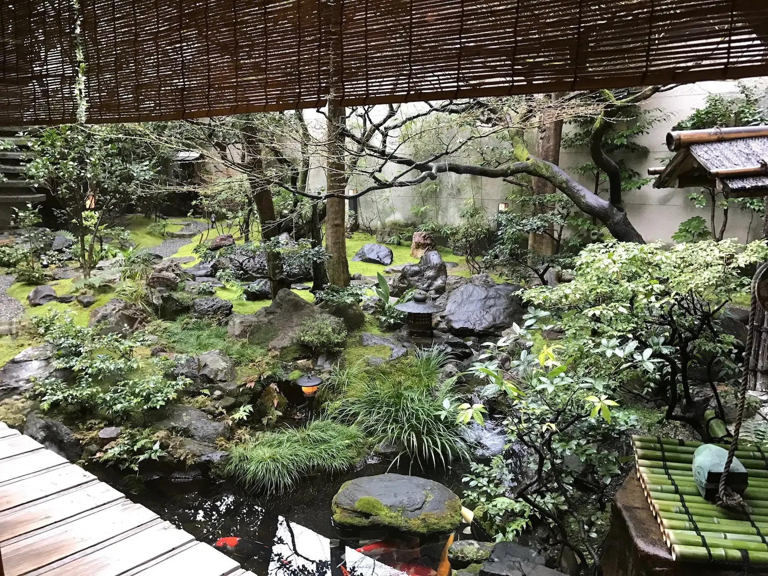 Ryokan à Kyoto.