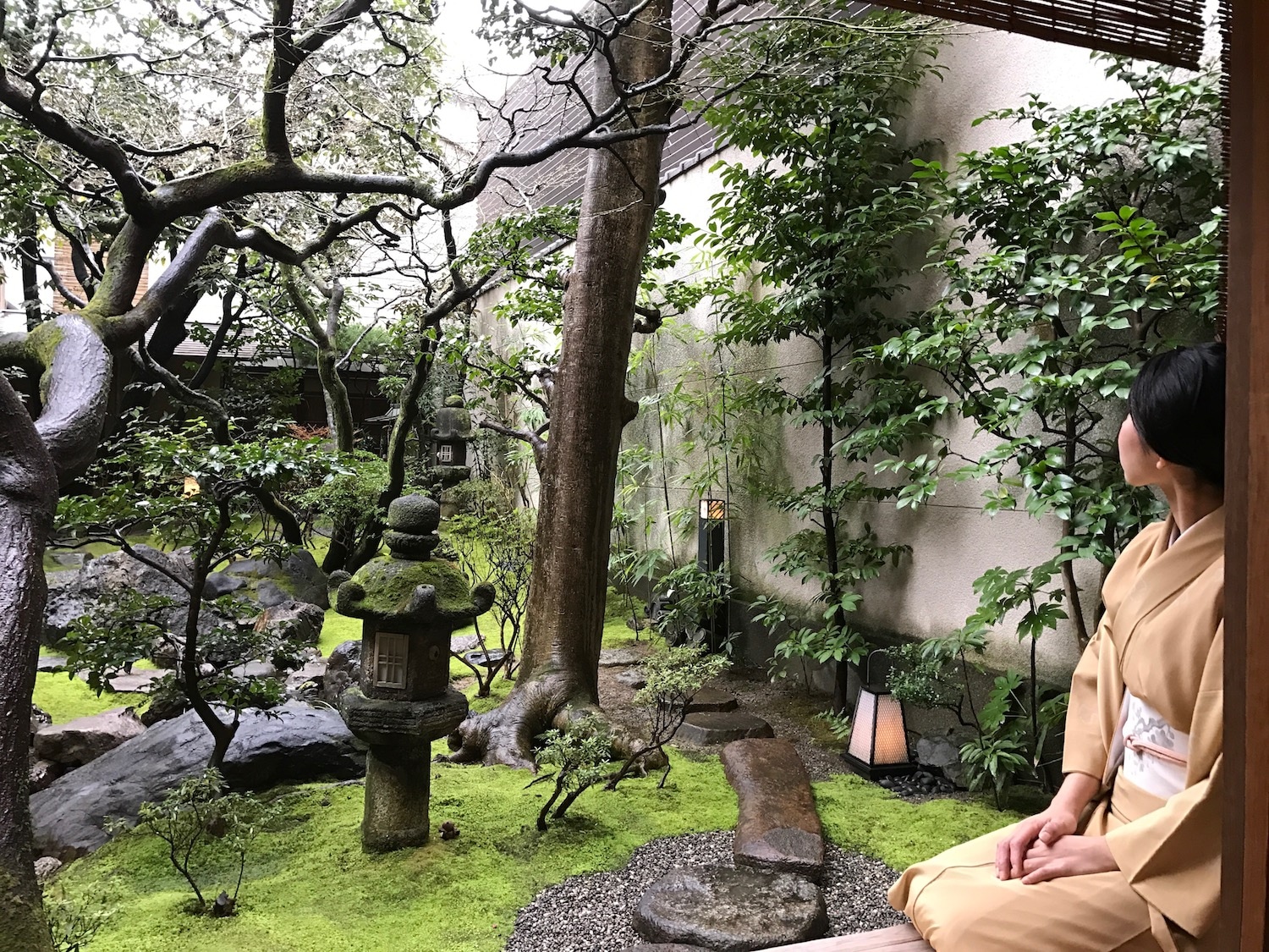 Jardin zen à Kyoto.