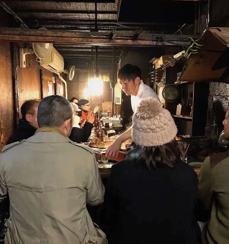 Street food à Tokyo.
