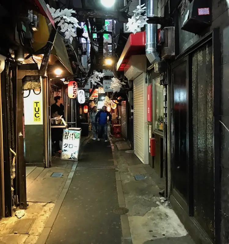Nourriture de rue à Tokyo.