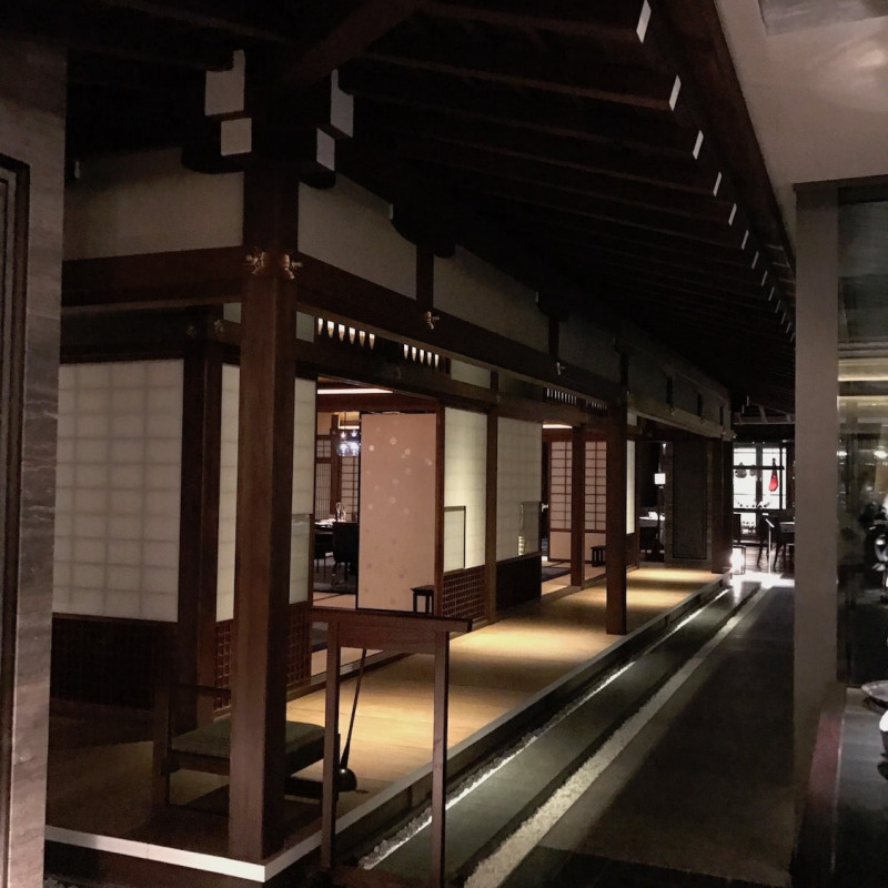 Hôtel de luxe Ritz Carlton Kyoto.