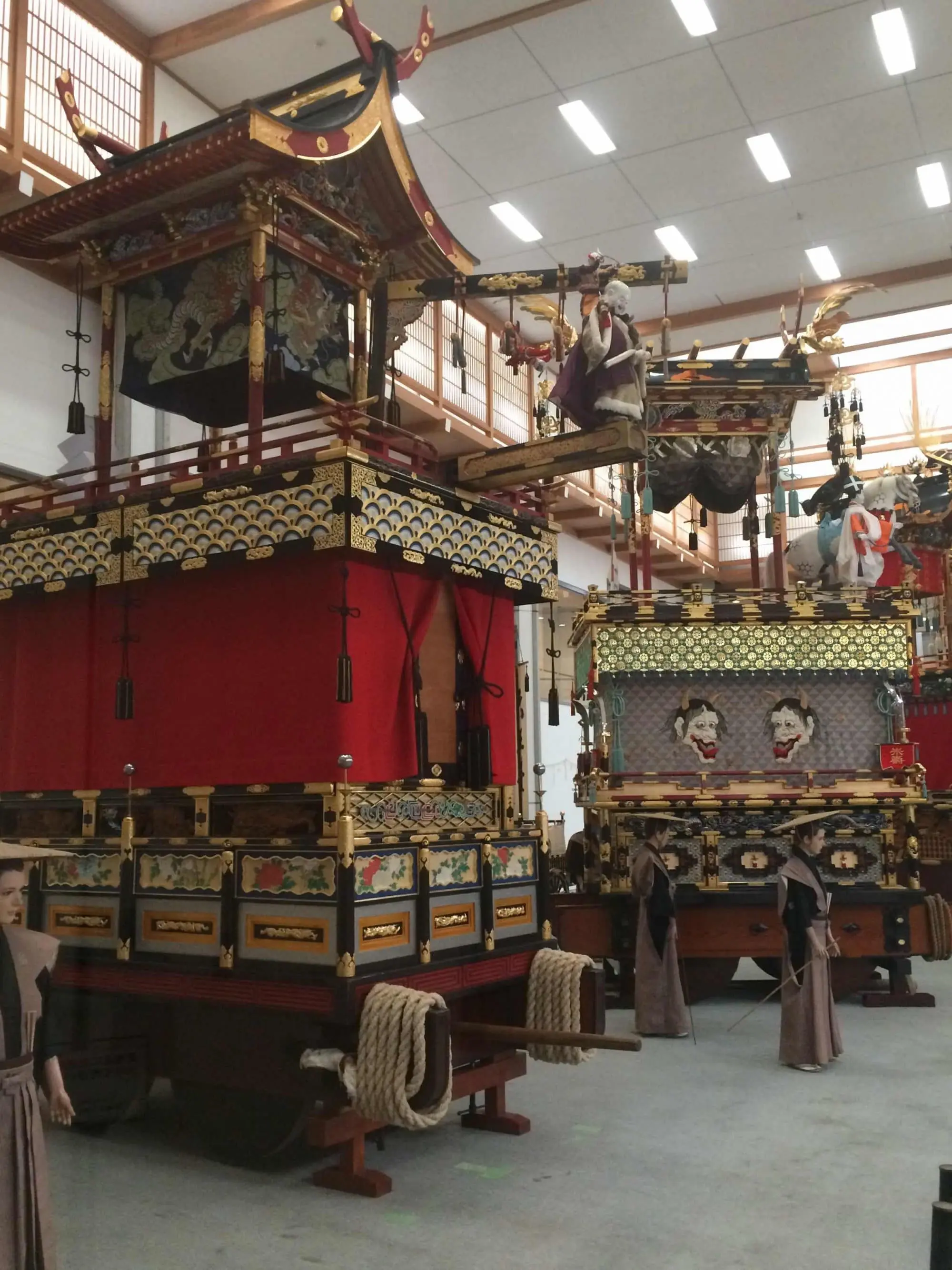 Festivités à Takayama au Japon.