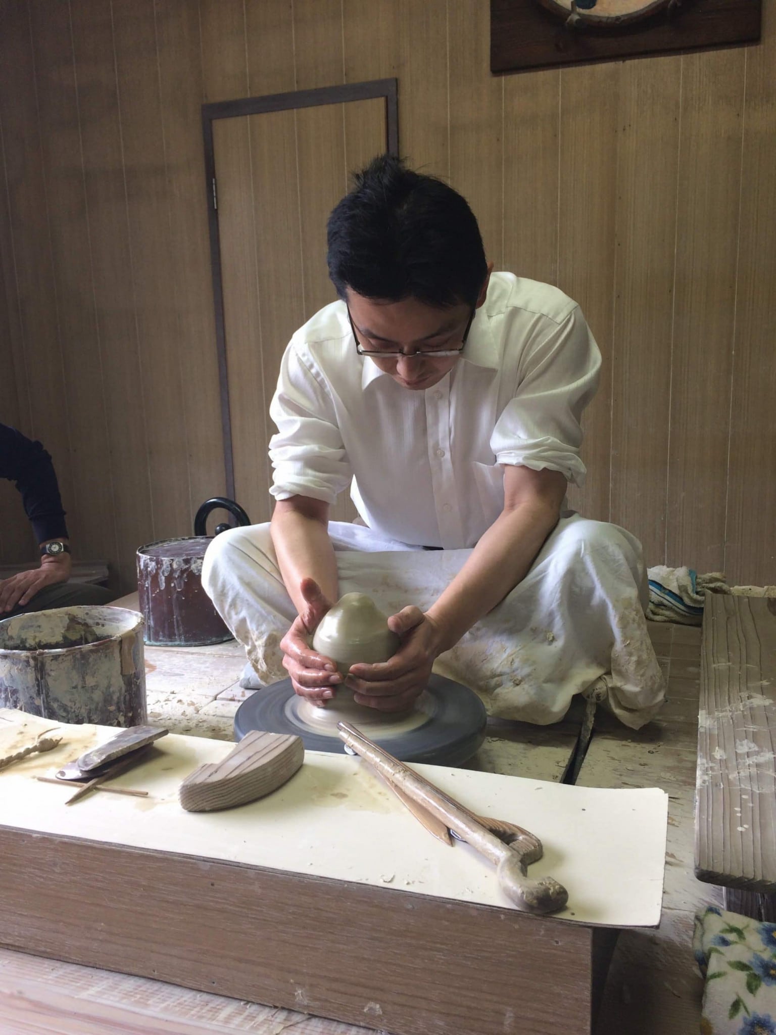 Atelier céramique à Kanazawa.